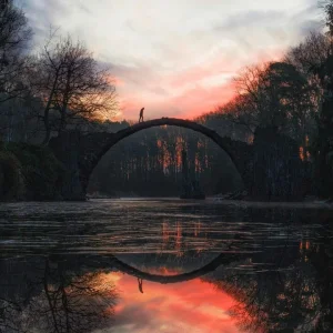 Rakotzbrücke in Kromlau ^Sachsen^