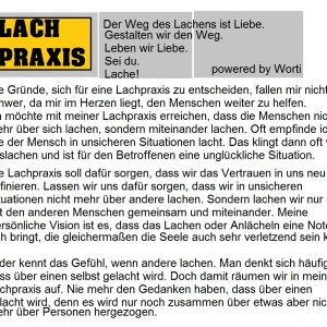 Lachpraxis Gründe