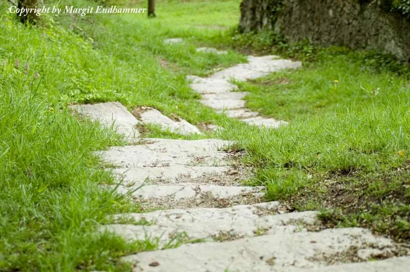 Der Weg in die Stadt, vom Kapuzinerberg