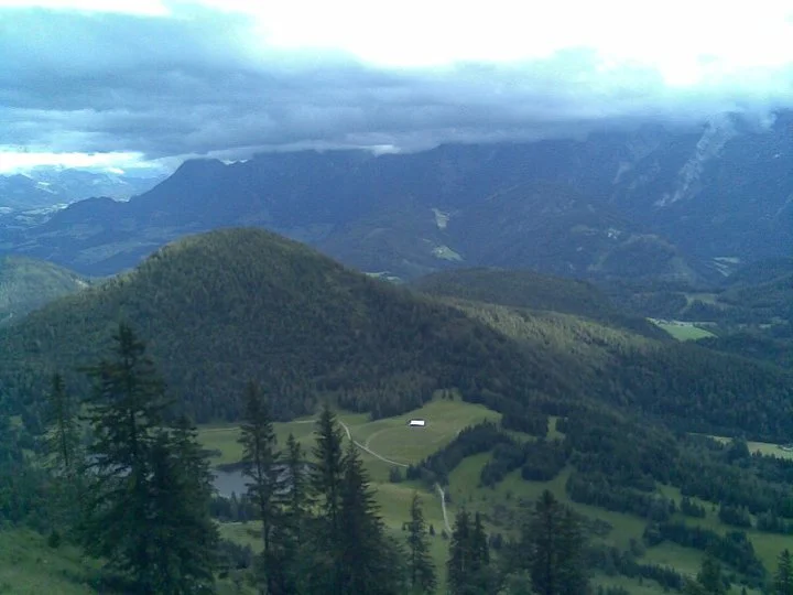 Die Wolken zum greifen nahe