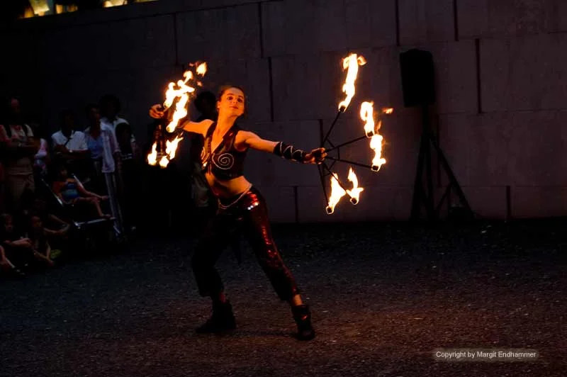 Feuershow - Le Grande Spectacle in der Salzburger Altstadt