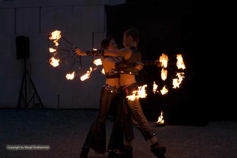 Feuershow - Le Grande Spectacle in der Salzburger Altstadt