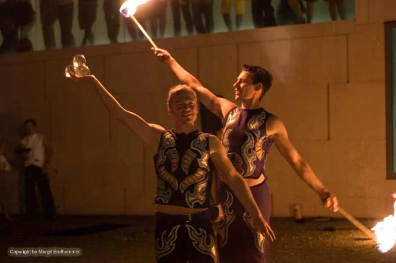 Feuershow - Le Grande Spectacle in der Salzburger Altstadt