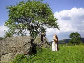 Morgane und Merlin