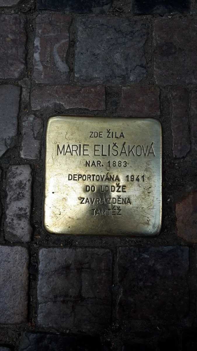 Stolperstein in Prag