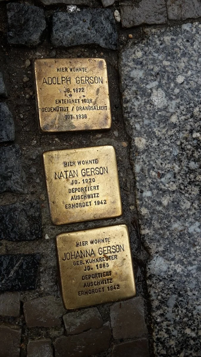 Stolpersteine in Stralsund