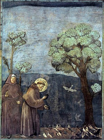 357px-Giotto_-_Legend_of_St_Francis_-_-15-_-_Sermon_to_the_Birds.jpg