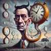 Surrealistisches Portrait von Salvador Dalí Landschaft_04.webp