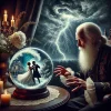 Old-Witch-CrystalBall-Storm-and-dancing-Couple_bing-art_03.webp