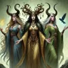 Nornen Urd, Verdandi und Skuld.webp