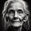 DALL·E 2025-01-12 19.48.01 - A highly photorealistic portrait of a very old and profoundly wi...webp