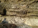 Felsenschatten Calcit Kalkspat eventuell mit Gips.webp