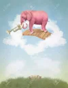 44941235-Rosa-Elefanten-in-den-Himmel-mit-einer-Trompete-Veranschaulichung-Lizenzfreie-Bilder.jpg