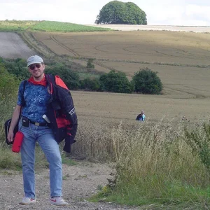 Channelreise 2005 - Kornkreis in Avebury