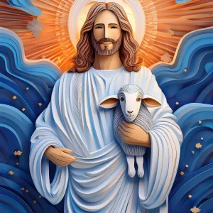 JesusChristus Paperart 1