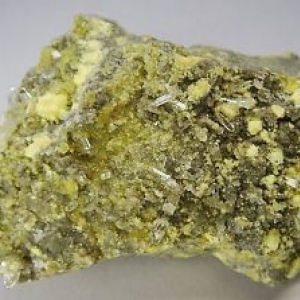 Clestin Kristalle und Schwefel aus Machov Polen