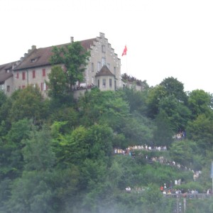 pilgern am Rheinfall
