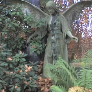 Engel auf dem Friedhof