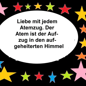 Liebe mit jedem Atemzug