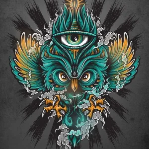 Owl Poster By Mike Friedrich, Via Behance