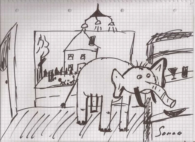 Elefant im Porzelan-Laden