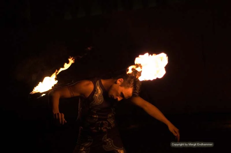 Feuershow - Le Grande Spectacle in der Salzburger Altstadt