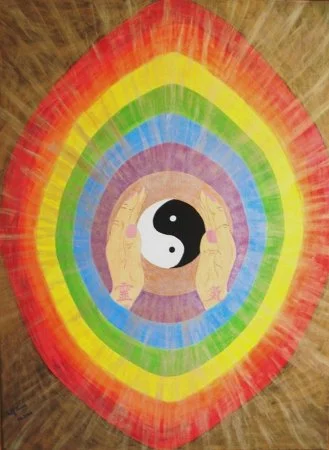 Heilende Hnde Yin und Yang