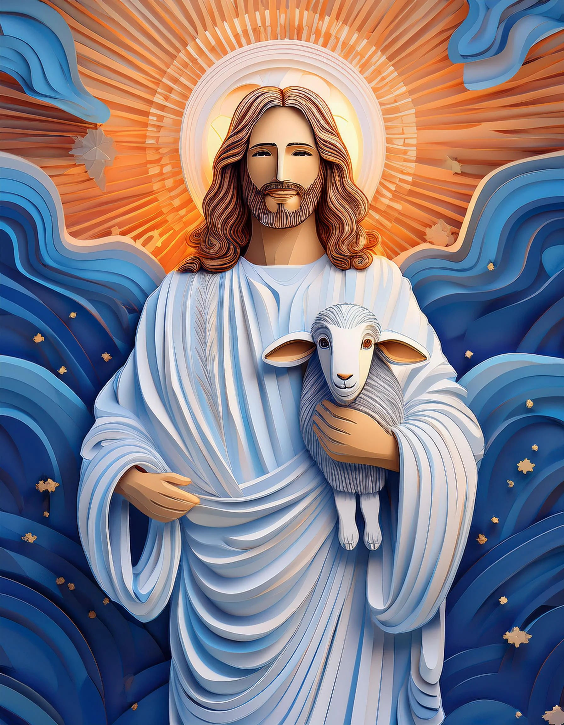 JesusChristus Paperart 1