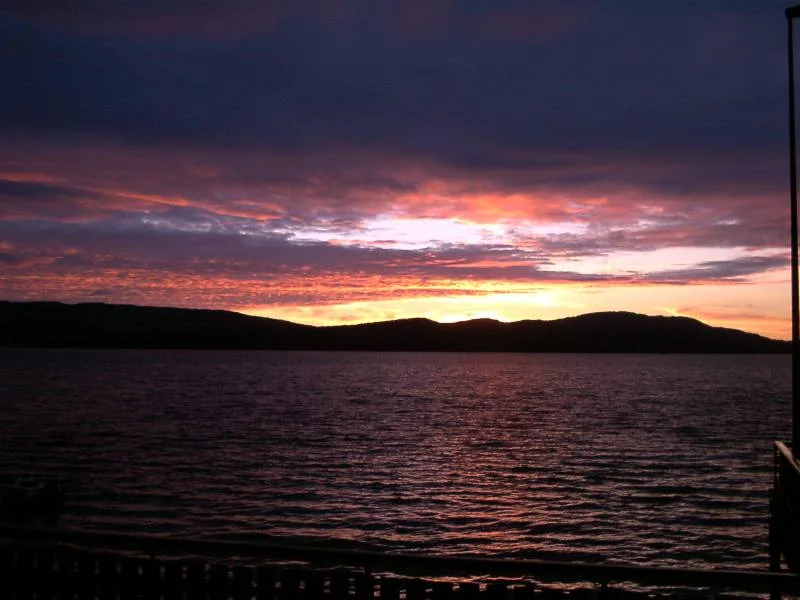 Sonnenuntergang in Norwegen