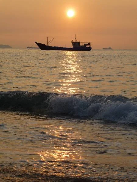 Sunset...