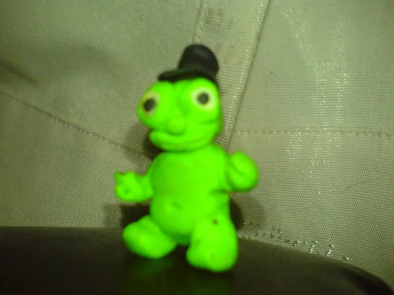 tekfrog aus fimo^^