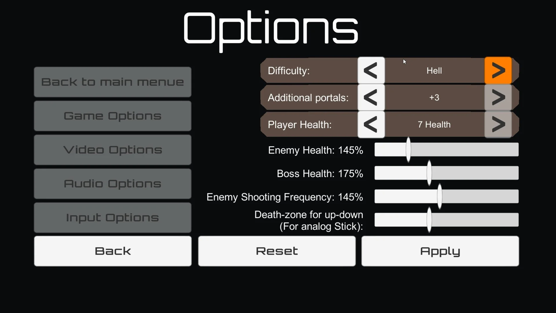 The 27th Dimension zGameOptions.webp