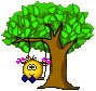 girl-smiley-swinging-tree.gif