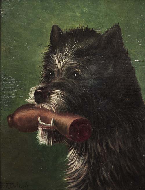 C_F_Deiker_Hund_mit_Wurst.jpg